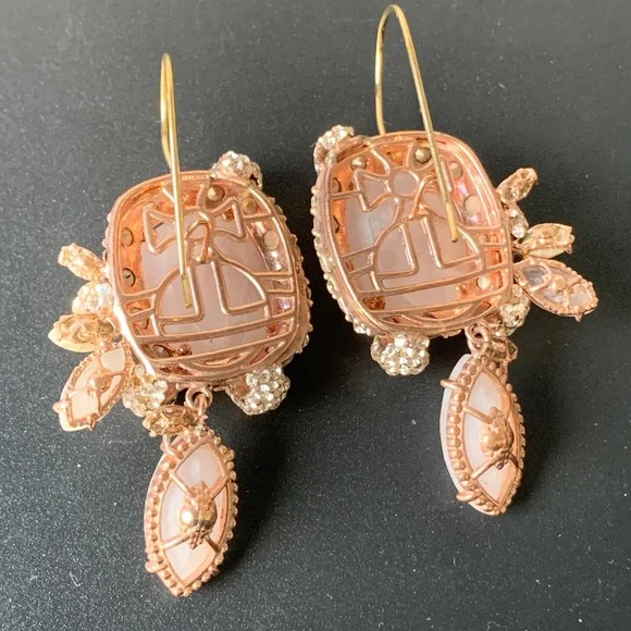 Vivienne Westwood INSANE Rare Claw Series Swarovski Crystal and Stone Earrings - Picture 9 of 11